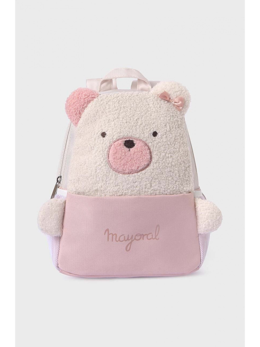 Dětský batoh Mayoral Newborn růžová barva malý vzorovaný